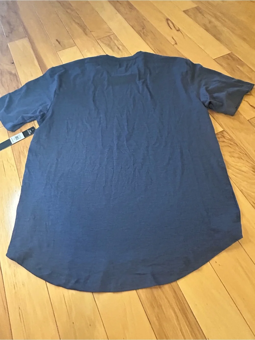 NWT Leg3nd Men’s Crew Neck Stretch Moisture Wicking T-Shirt Dk. Navy Blue - Picture 8 of 8
